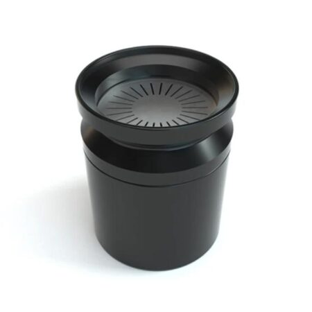 Stündenglass Gravity Infuser Hookah Bowl - Black Aluminum