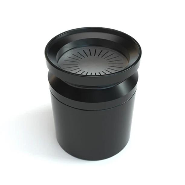 Stündenglass Gravity Infuser Hookah Bowl – Black Aluminum