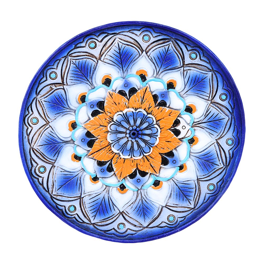 Mandala Round Incense Burner – 4.8″