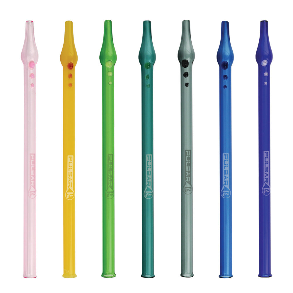 Pulsar Glass Vapor Straw – 10″ / Colors Vary