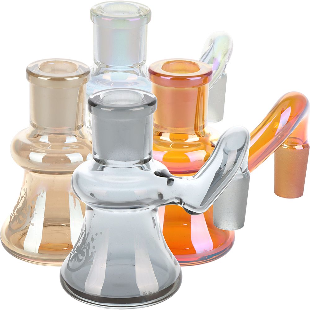 Pulsar Electroplated Glass Dropdown Ash Catcher – 14mm / 4ct