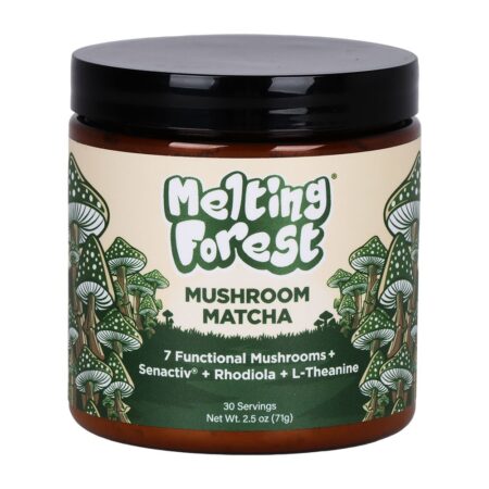 Melting Forest Adaptogenic Mushroom Matcha – 2.5oz Jar