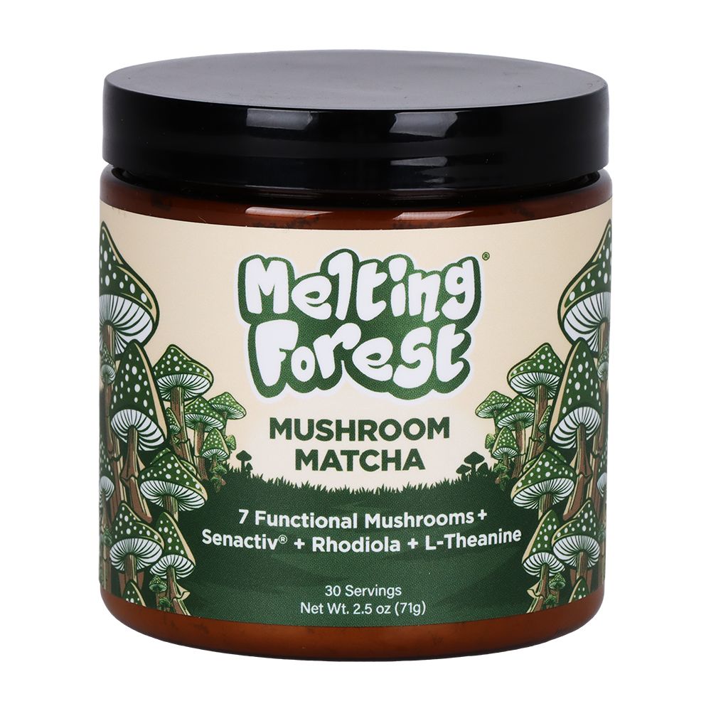 Melting Forest Adaptogenic Mushroom Matcha – 2.5oz Jar