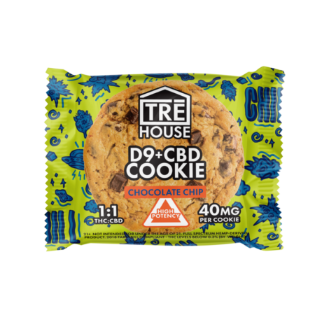 Cookie - Chocolate Chip - High Potency - Delta 9 - (12 Pack)