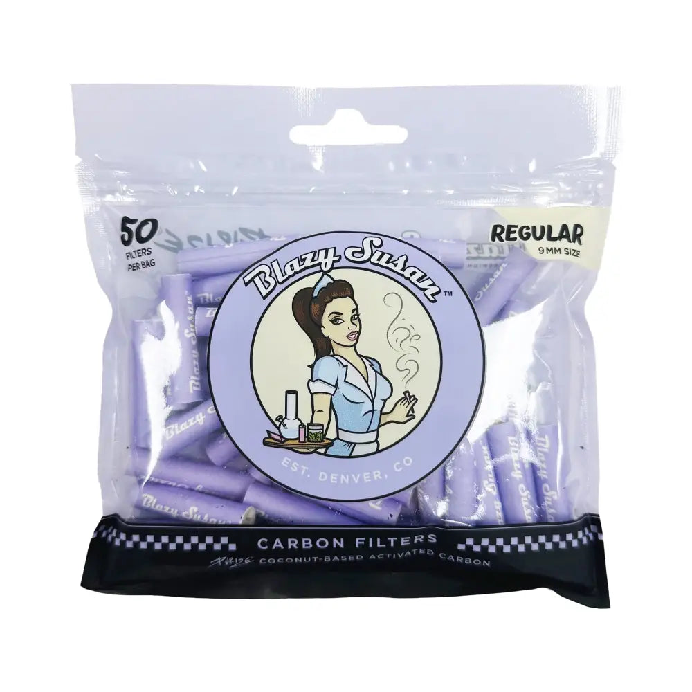 Blazy Susan Purple Filter Tips for Smooth Rolling