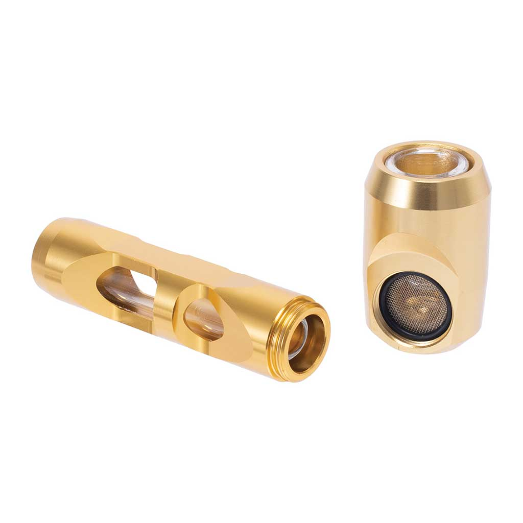 ALUMINUM GLASS SMOKING PIPE - Image 12