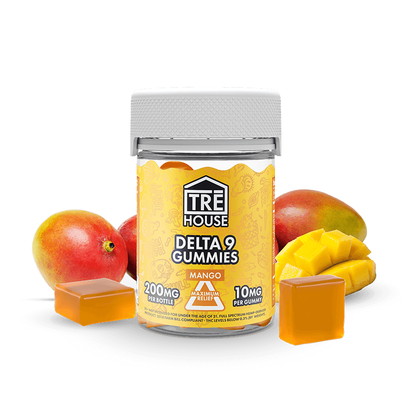 Gummies – Delta 9 – Mango – (10 x 6 Pack) – 60pc MC