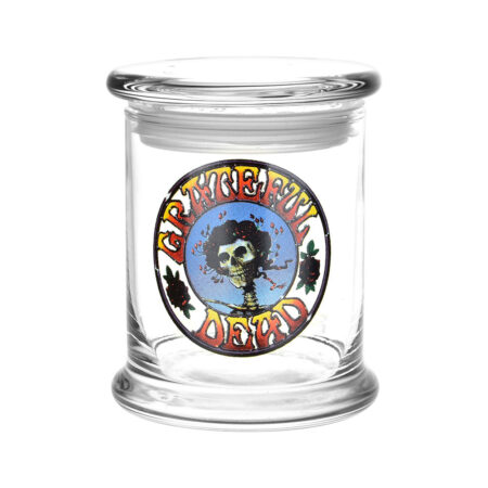 Grateful Dead x Pulsar Pop Top Jar – Skull and Roses Circle / 1/2oz