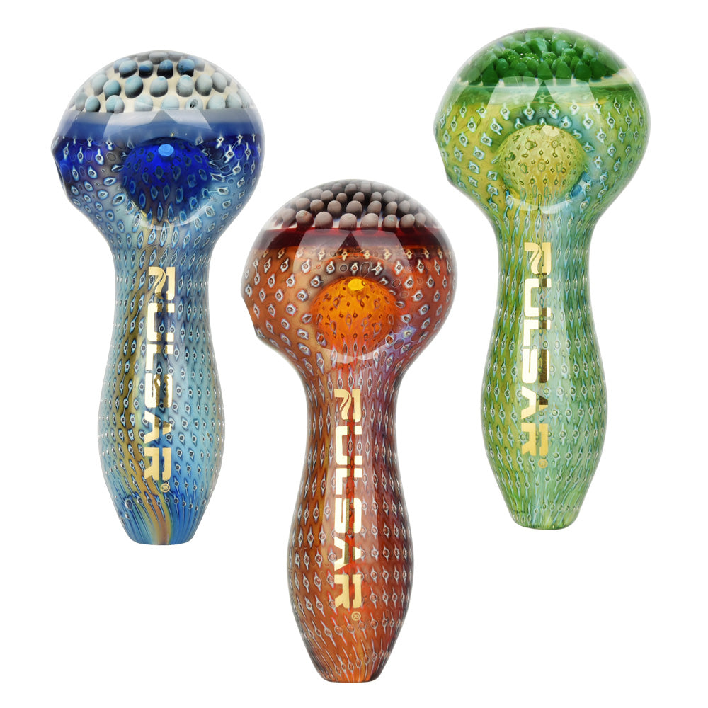 Pulsar Mystic Bubble Matrix Spoon Pipe | 3.75″