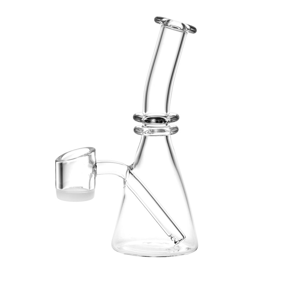 Mini All-In-One Quartz Oil Rig – 5″ / Opaque Bottom Banger