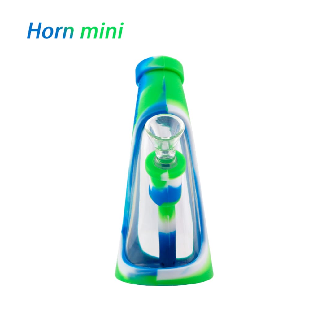 Waxmaid Mini Horn Durable Silicone Water Pipe