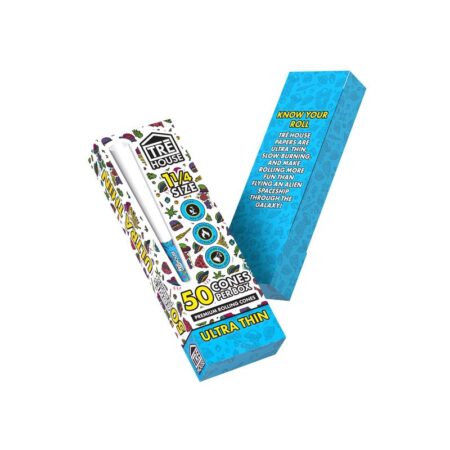 Pre Roll Cones - 50 Count - 1 1/4" - Ultra Thin - (36 x 1 Packs) 36pc MC