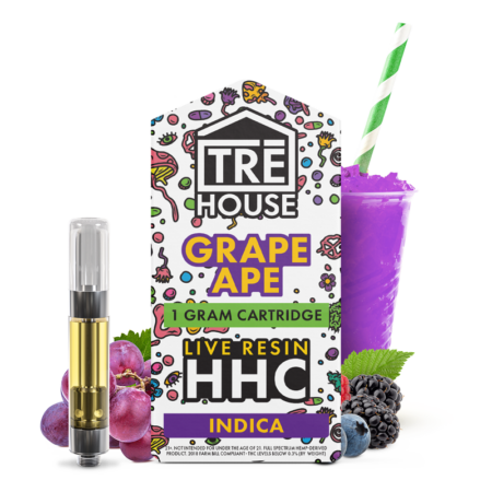Sample - Cartridges - Grape Ape - Live Resin - HHC - 1 Grams