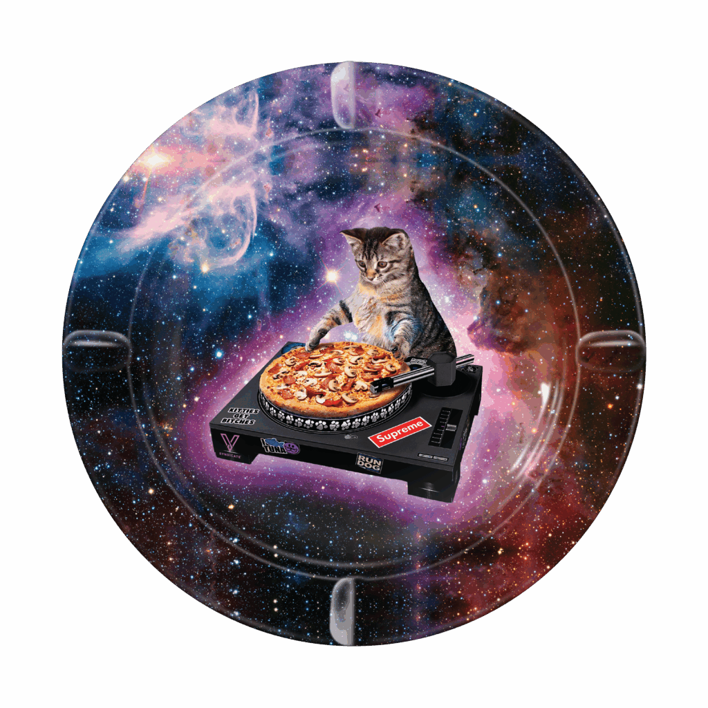 Pussy Vinyl Blazin’ Ashtray Metal