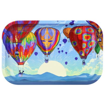 Grateful Dead x Pulsar Metal Rolling Tray – Hot Air / 11″ x 7″