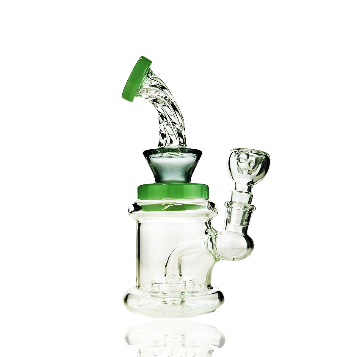 7-Inch Compact Twist Neck Water Pipe - Image 3