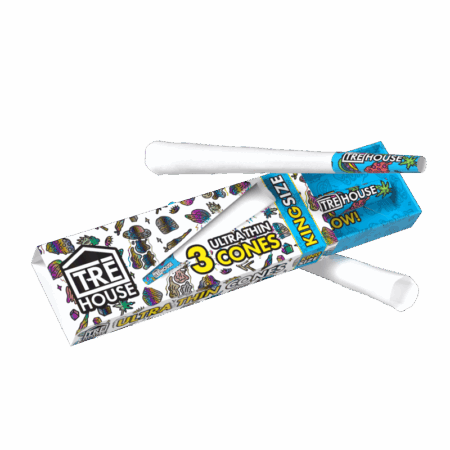 Pre Roll Cones - 3 Pack - King Size Slim - Ultra Thin - (24 Pack)