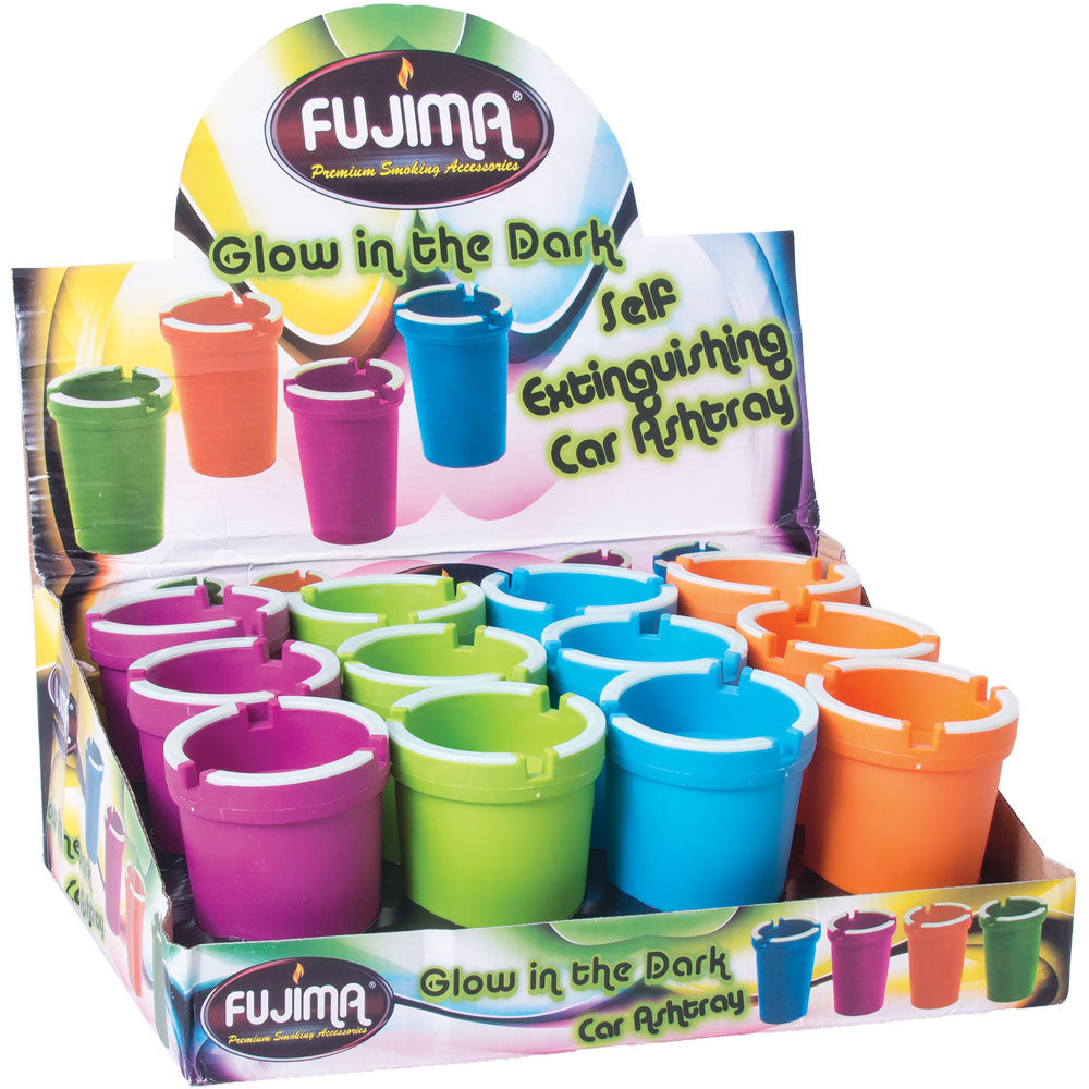 Fujima Glow Self Extinguish Ashtray – 12pcs