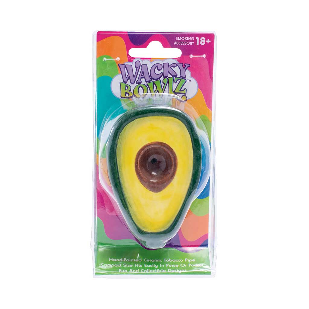 AVOCADO CERAMIC PIPE - WACKY BOWLZ - Image 2