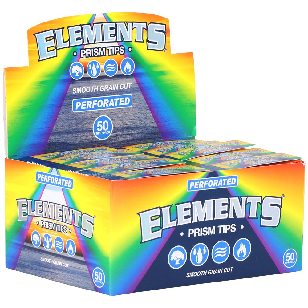 Elements Prism Perforated Tips – 50pc 50pk