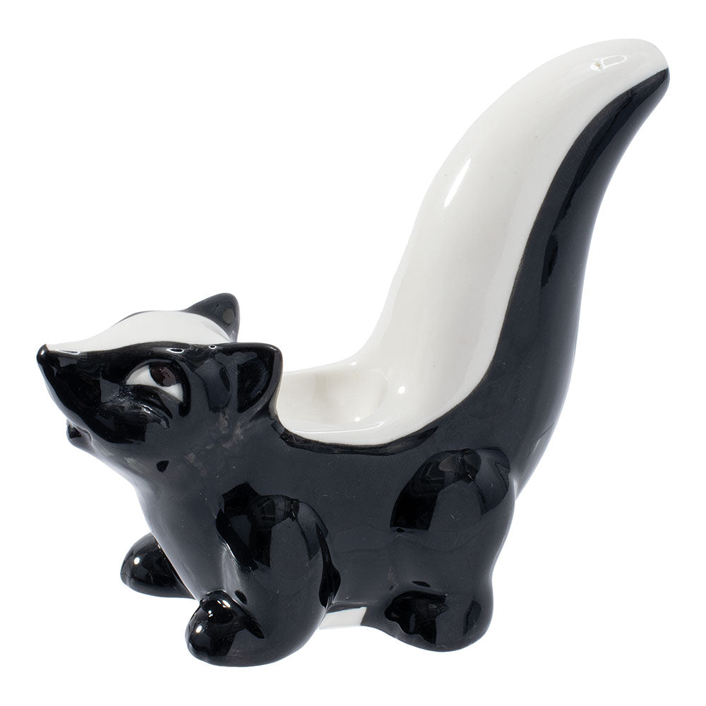 Wacky Bowlz Skunk Ceramic Hand Pipe – 4.5″