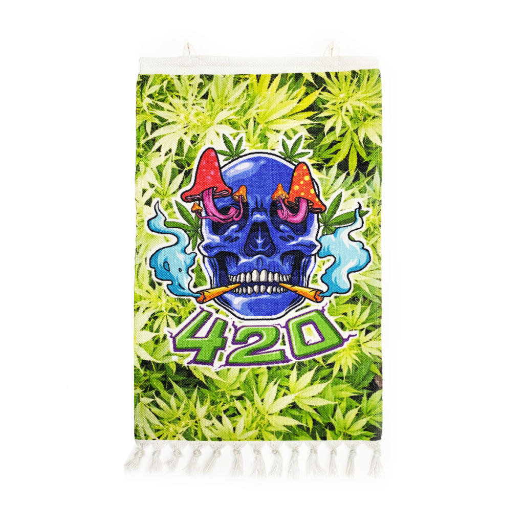 Bold Skull Handloom Wall Hanging – 3ft x 2ft