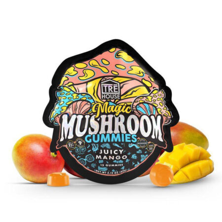 Gummies - Magic Mushroom - Juicy Mango (10 x 10 Pack) - 100pc MC