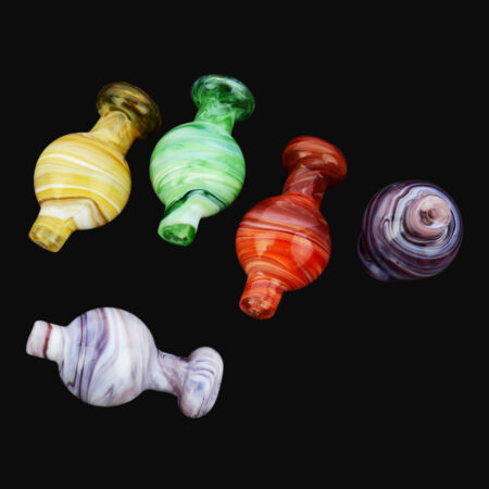 Artisan Marble Carb Cap – White Pastel Edition