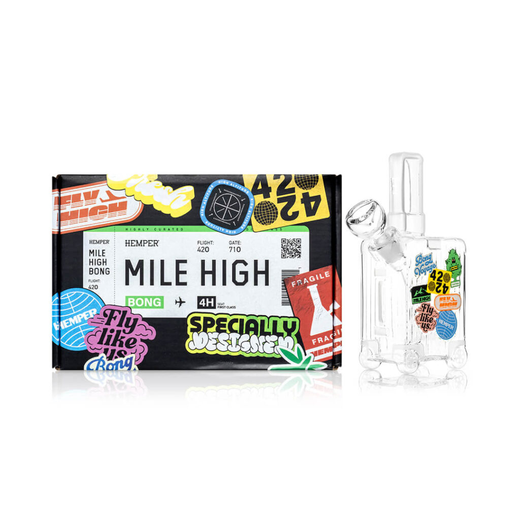 HEMPER – Mile High Suitcase Bong