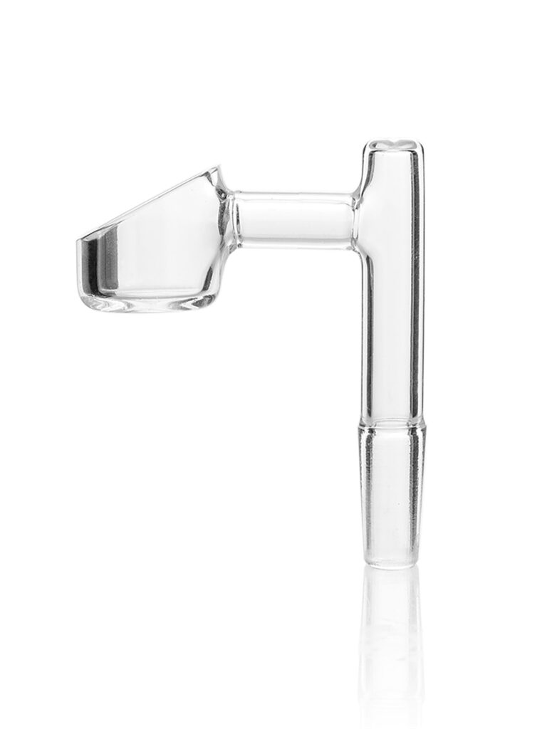 GRAV® 10mm Male Angled Quartz Banger – 90°