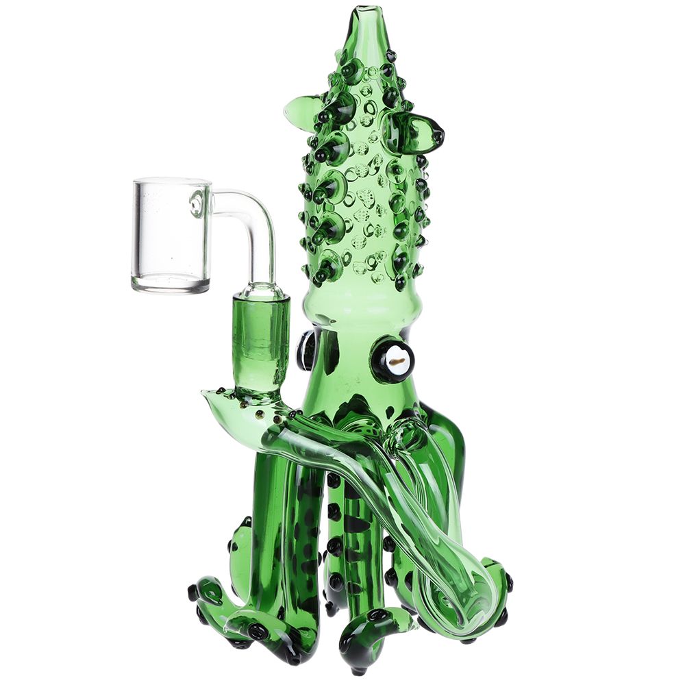 Spiny Squid Glass Dab Rig – 9″ / 14mm F