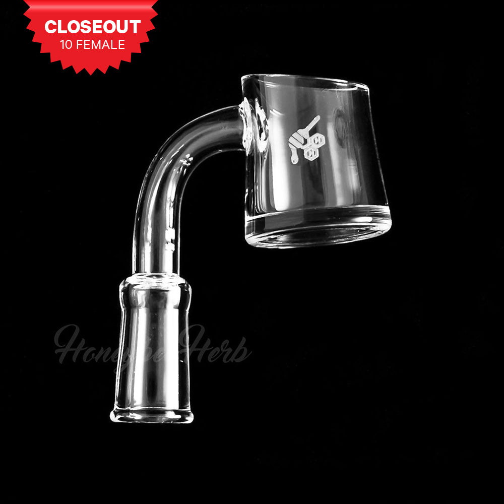 FAT BOTTOM QUARTZ BANGER – 90° DEGREE | YL-CLOSEOUT
