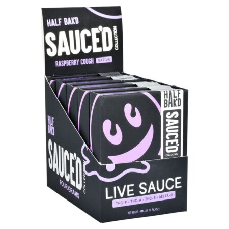 Sauce’d Thca Disposable Vape: 5-piece Live Resin, Multiple Flavors