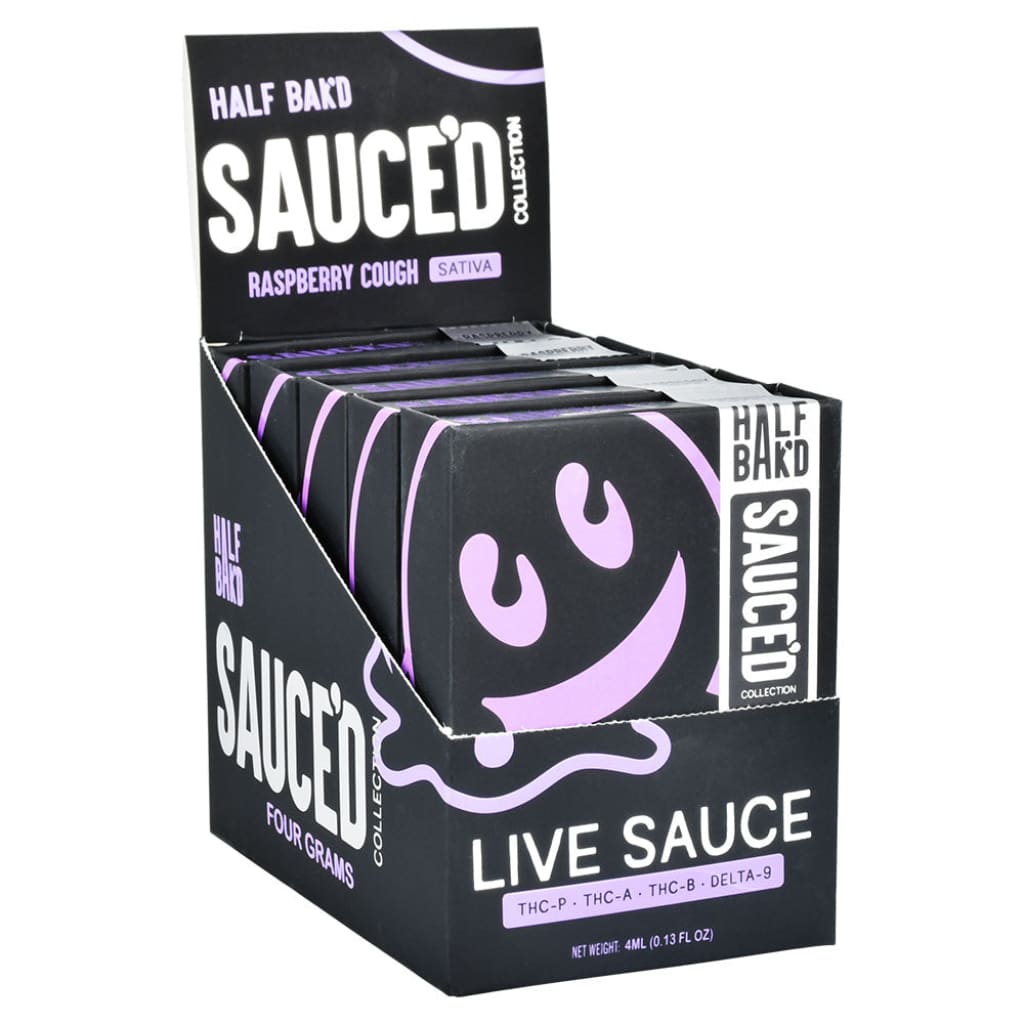 Sauce’d Thca Disposable Vape: 5-piece Live Resin, Multiple Flavors