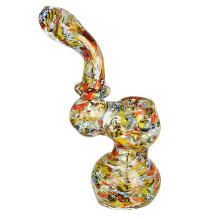 DNA Hurricane Fritted Stand Up Bubbler - 6"/Colors Vary