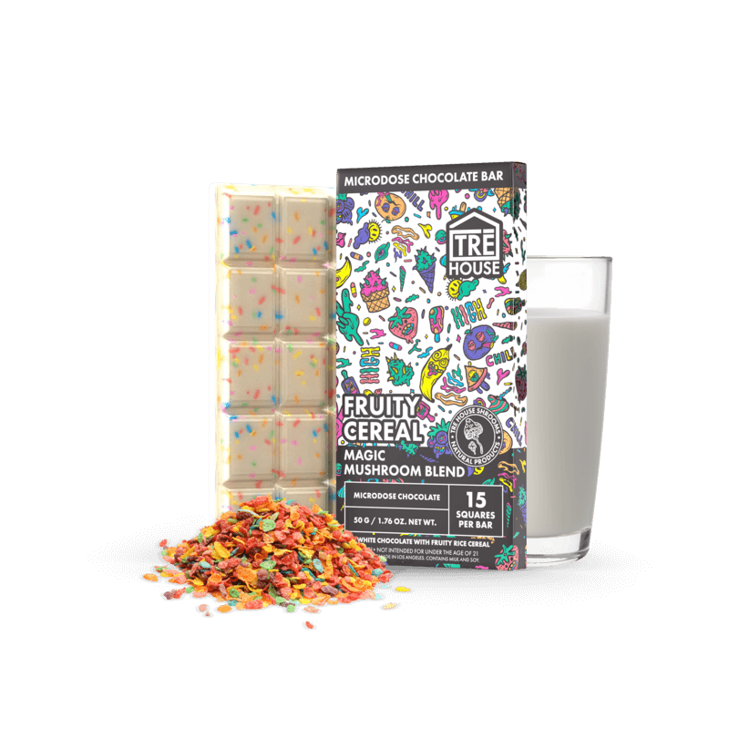 Chocolate Bar – Fruity Cereal – Magic Mushrooms – (10 Pack)
