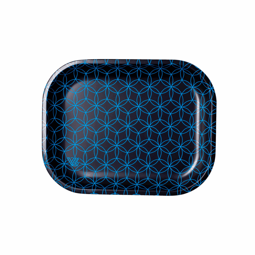 Geo Rings Metal Rollin’ Tray