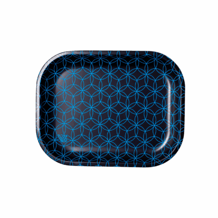 Geo Rings Metal Rollin' Tray
