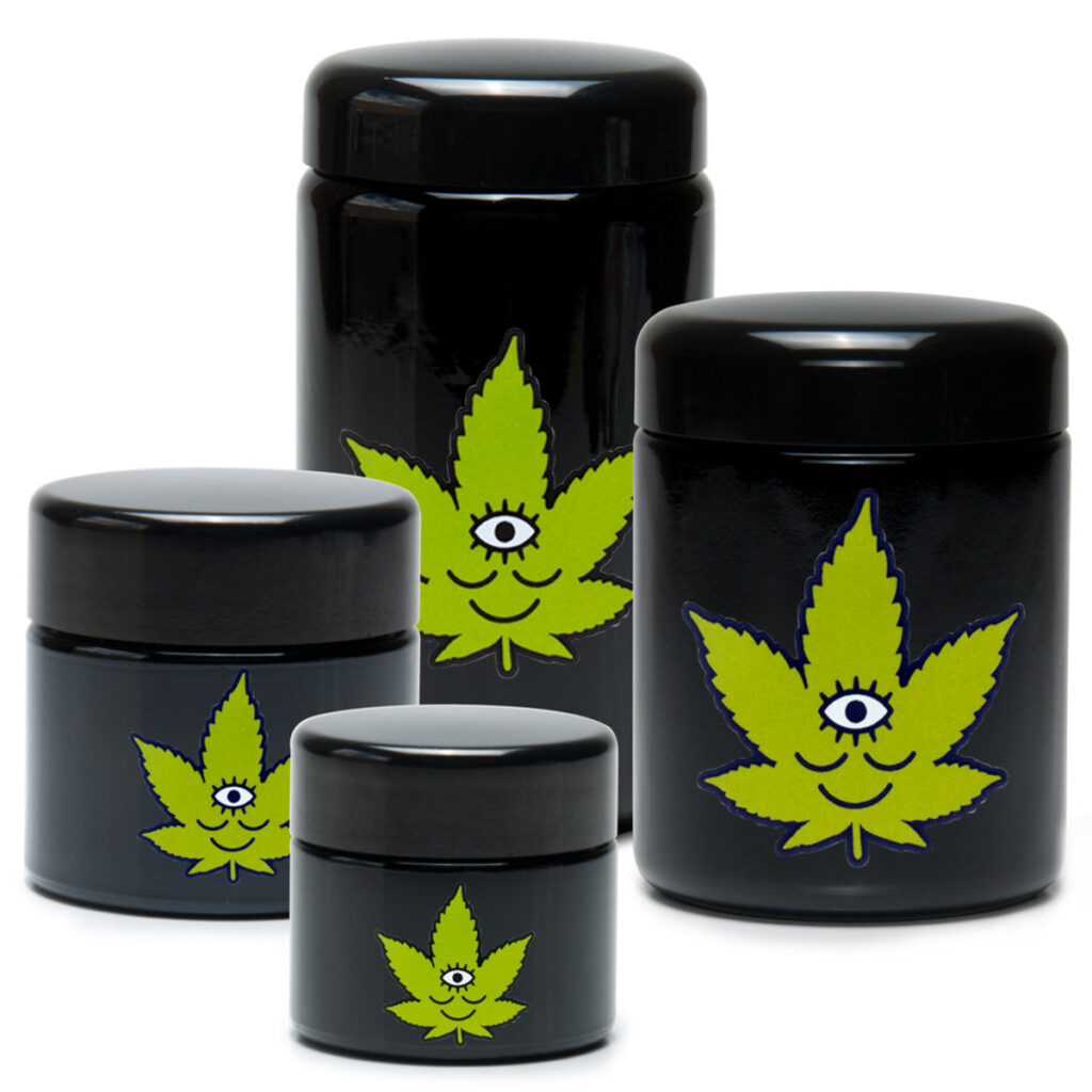 JR992 420 Science x Wokeface UV Screw Top Jar – Toke Face