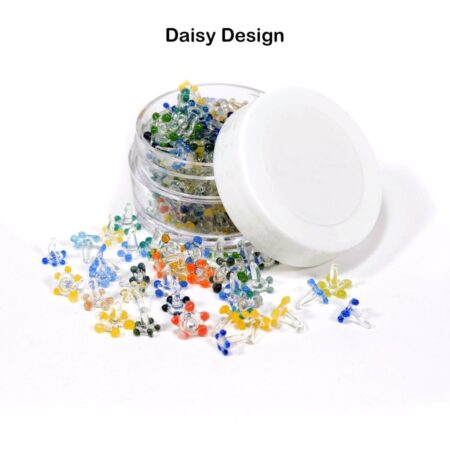 Elegant Glass Screen Daisy Design for your Space