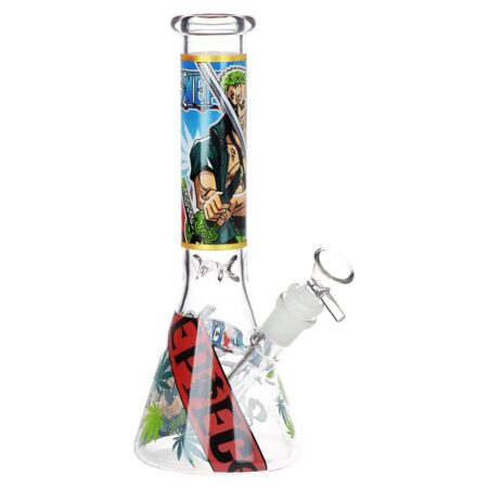One Treasure Beaker Glass Water Pipe | 10.25″ | 14mm F
