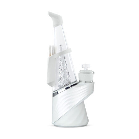 Puffco Peak Pro Travel Pack V2 w/ Ball Carb Cap | Pearl