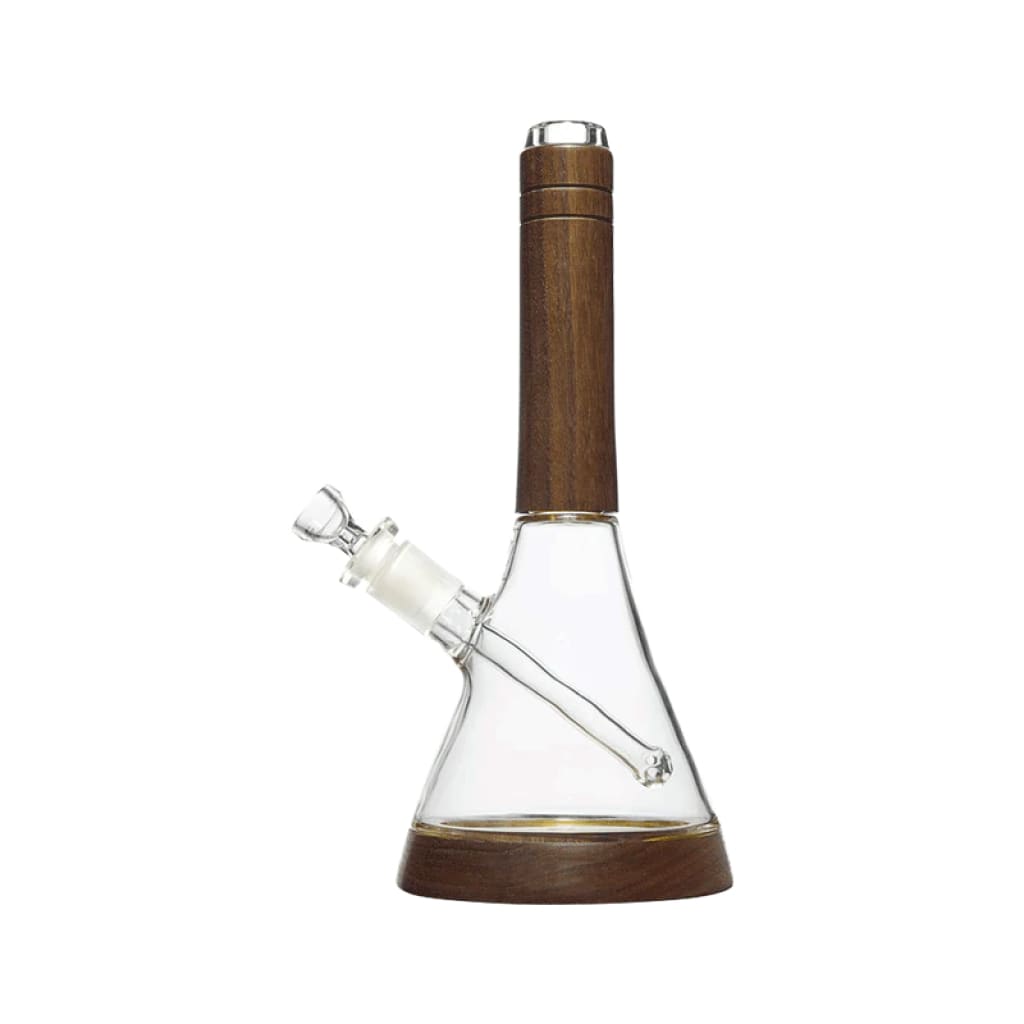 Marley Natural Water Pipe Black Walnut and Glass for Smooth Elegant Smoking