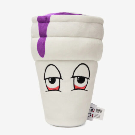 Double Cup Plush Dog Toy