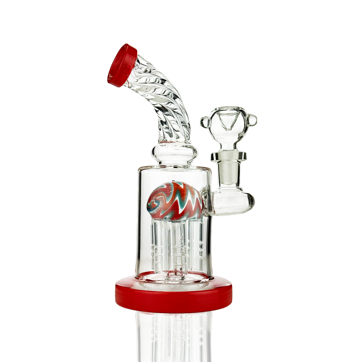 7-inch Tree Perc Water Pipe with Reversal Dome - Image 7