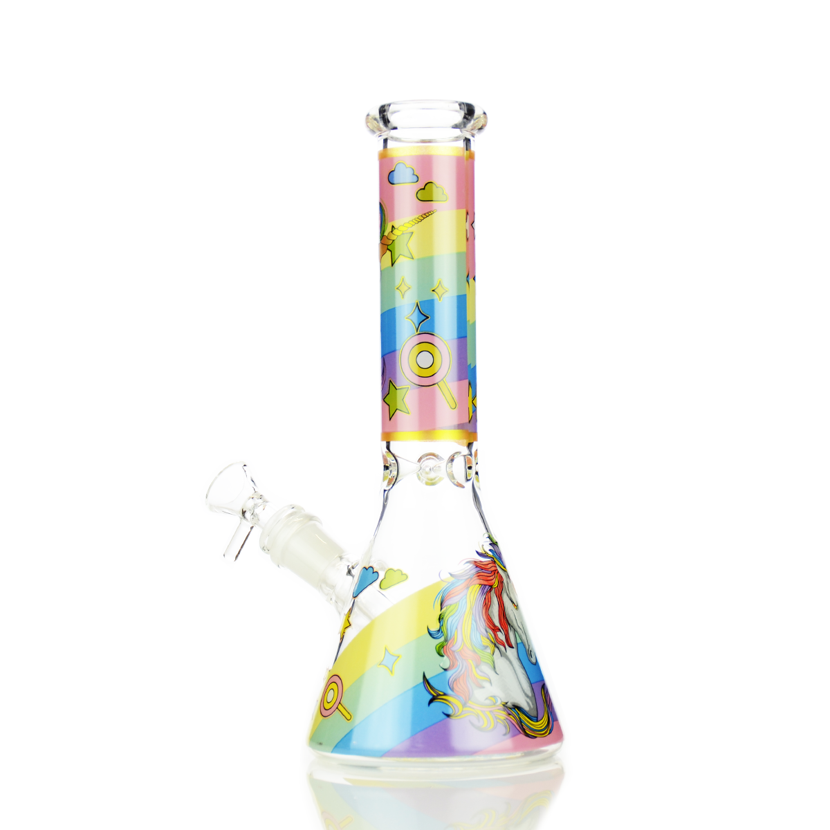 10-Inch Unicorn Beaker Water Pipe - Image 4