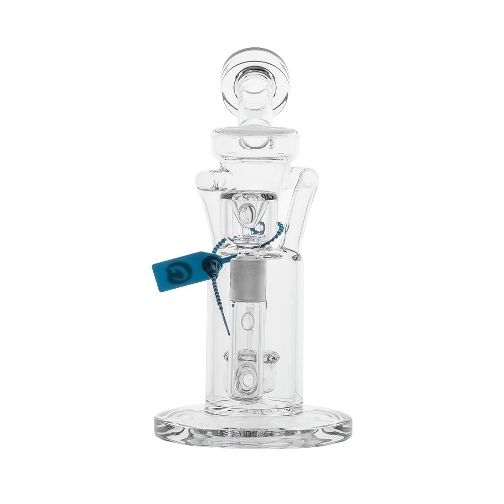 Cookies Double Cycler Glass Water Pipe – 9″ / 14mm F