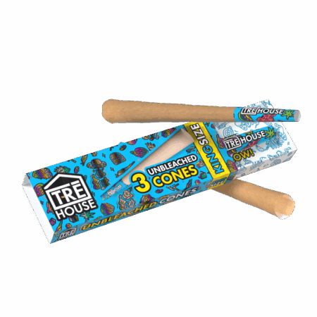 Pre Roll Cones - 3 Pack - King Size Slim - Unbleached - (24 Pack)