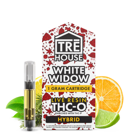 PROMO - FREE - Cartridges - White Widow - Live Resin - THC-O - (5 Pack)