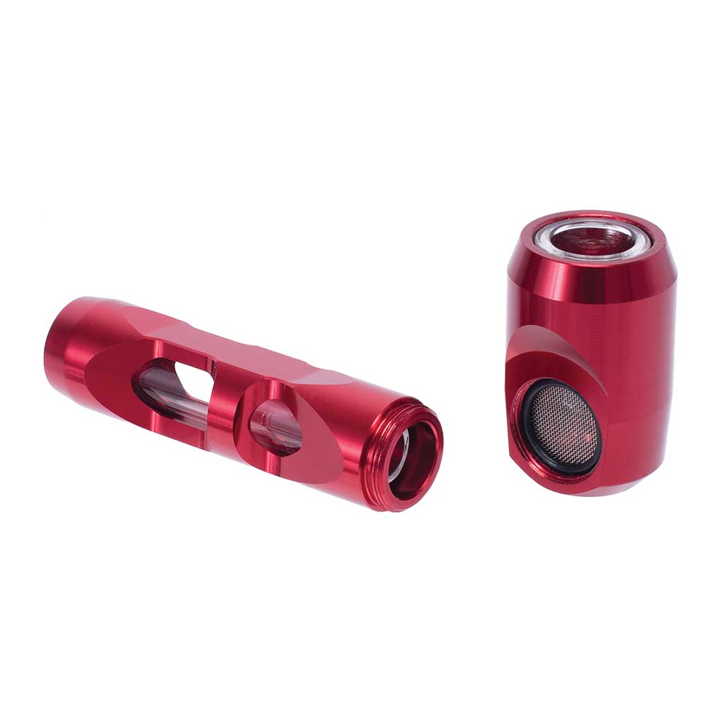 ALUMINUM GLASS SMOKING PIPE - Image 4